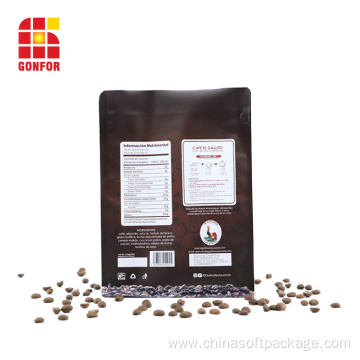 Custom Printed Coffee Bags Box Pouch With Valve